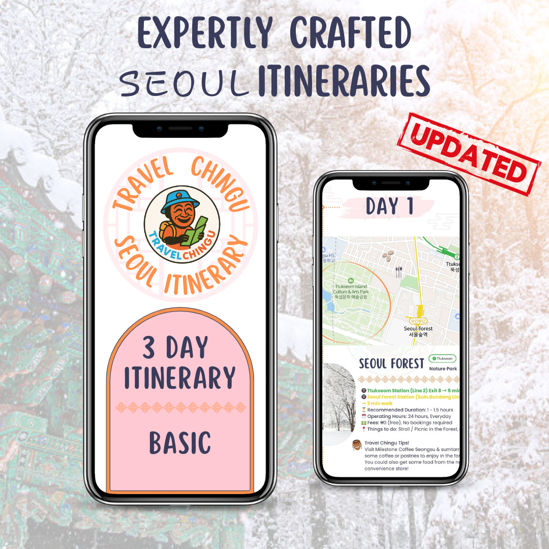 South Korea Seoul Itinerary 3 days basic expert airport information convenience store cultural tip