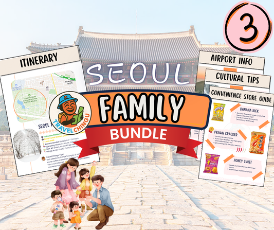 Korea seoul family trip family bundle 3 day itinerary