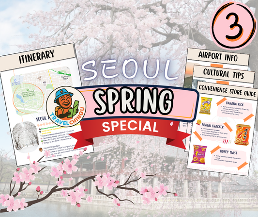 Seoul Spring 2026 Cherry Blossom korea seoul bundle info 3 day itinerary