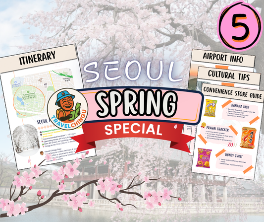 Seoul Spring 2026 Cherry Blossom korea seoul bundle info 5 day itinerary