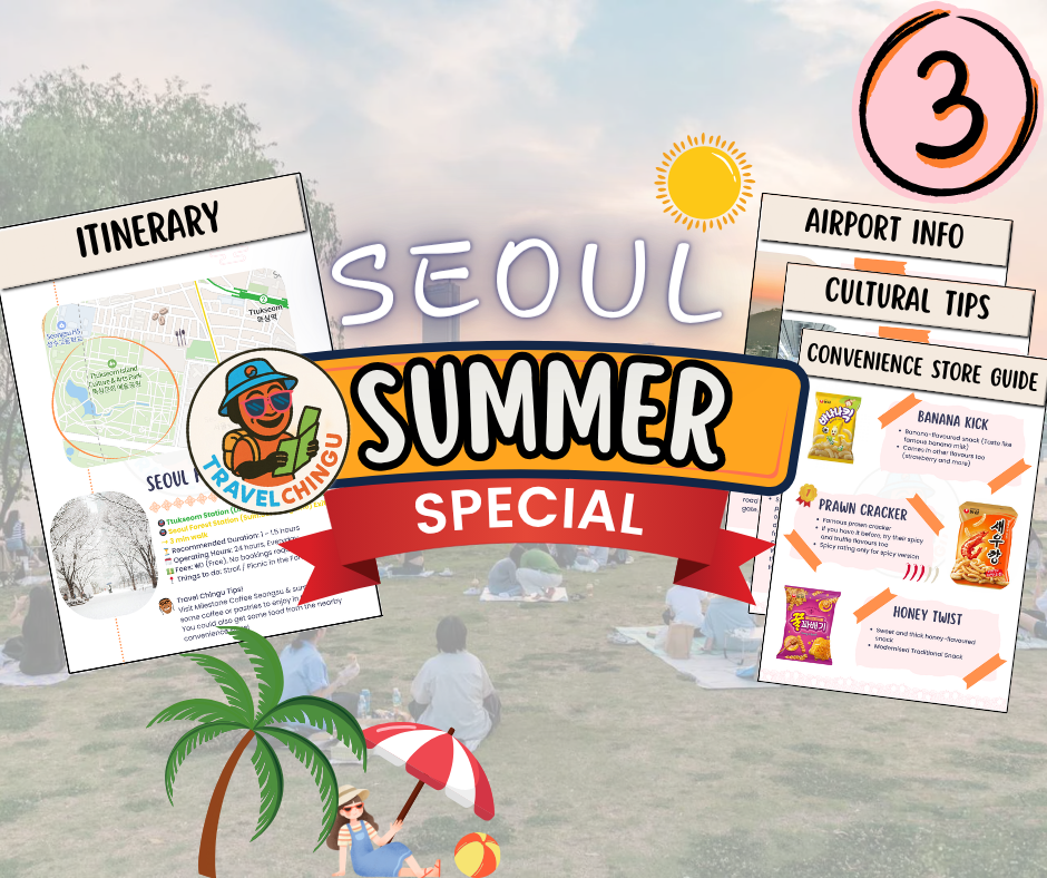 Seoul Summer 2026 korea seoul bundle info 3 day itinerary